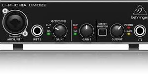 Behringer UMC22 2-Channel USB Audio Interface