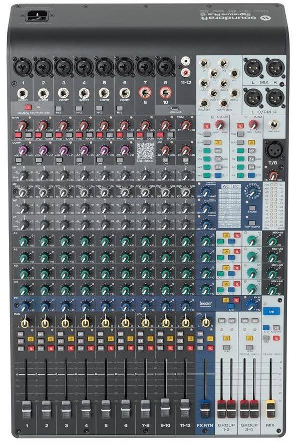 Soundcraft Signature plus 12 channel